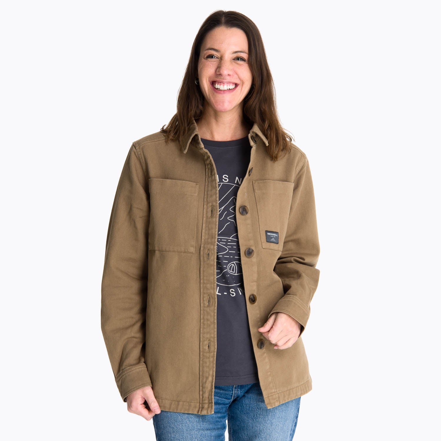 Chaqueta Mujer Rapeti Beige Oscuro Merrell